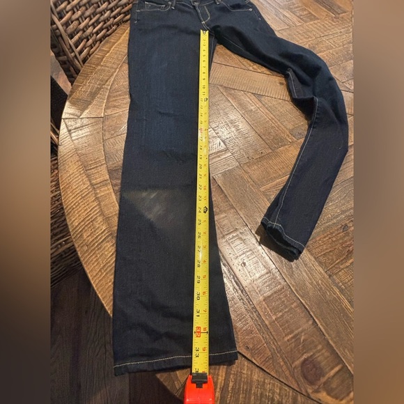 Citizens of Humanity Ava Low Rise Straight Leg Jeans Dark blue Wash Size 29 - Picture 14 of 15